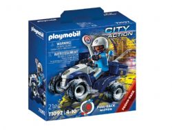 PLAYMOBIL CITY ACTION - POLICIER ET QUAD PROMO-PACK #71092